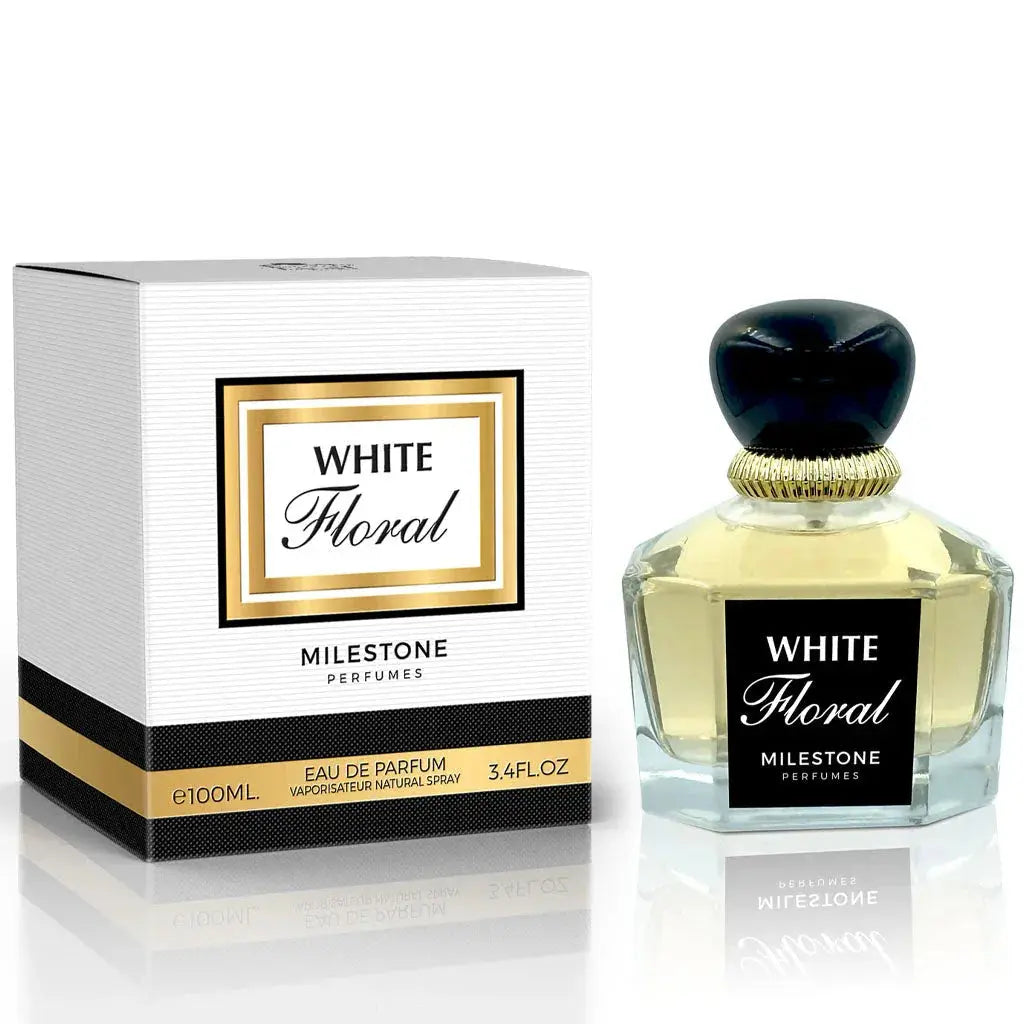 MILESTONE WHITE FLORAL 100ML EDP (Unisex) - Ivory Luxe