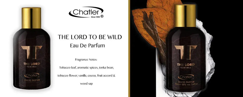 Chatler THE LORD TO BE WILD Eau De Parfum 100ml - Ivory Luxe