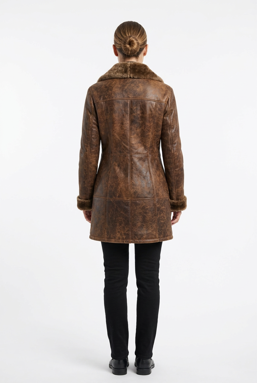 Women's jacket, back view