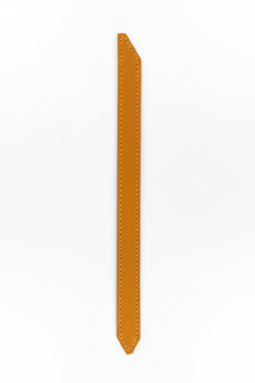Yellow Leather Belt